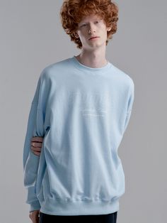 Editor's NotesCOLLECTION SWEATSHIRT SKY BLUE from PAPERBOY is a sweatshirt product made from fabric that has been subjected to shrink-resistant processing. It has a high-quality neckline and has graphic prints or embroidery details.- Semi-loose fit- Embroidery detail- Graphics printed- High quality stitchesMeasurements (in.)- S / M / L / XL- Length: 26.3 / 27.9 / 28.7 / 29.1 in.- Shoulder: 24.0 / 24.4 / 24.8 / 25.5 in.- Chest: 24.0 / 24.8 / 25.1 / 25.9 in.- Sleeve length: 20.8 / 22.0 / 22.8 / 23.2 in.*Model Information- Male- Height: 6'0 Size: XL- Female- Height: 5'6 Size: SComposition & Care- 65% COTTON, 35% POLYESTER- Dry Clean OnlyDesigner- by PAPERBOY Blue Relaxed Fit Sweater With Ribbed Cuffs, Blue Sweater With Ribbed Cuffs Relaxed Fit, Light Blue Crew Neck Sweatshirt With Ribbed Cuffs, Blue Crew Neck Sweater With Ribbed Cuffs, Blue Crew Neck Cotton Sweater, Blue Cotton Crew Neck Sweater, Blue Relaxed Fit Sweatshirt, Blue Relaxed Fit Cotton Sweater, Blue Fleece Sweater With Ribbed Cuffs