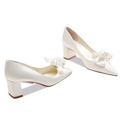 US$72.00 Heels Elegant, Dressy Shoes, 2024 Wedding, Shoes Pumps, Mid Heel, Party Shoes, Evening Party, Pump Shoes, Block Heels