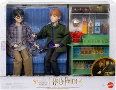 harry potter and hermione's hogwarts action figures