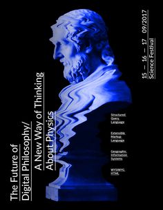 a poster with an image of the bust of abraham lincoln