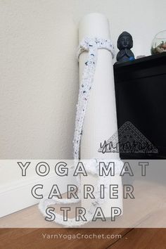 Handmade yoga mat straps by YarnYogaCrochet. We have several stylish designs to compliment your workout vibe. These mat holders are next level fitness fashion. As cute as macrame but more comfy. These non-slip, adjustable straps are multi-functional