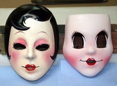 Doll Masks, Mask Inspiration, Mascaras Halloween, Horror Stuff, Effects Makeup, Horror Show, Classic Monsters, Masks Art