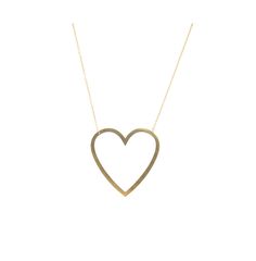 in stock Gold Heart Necklace, Store Signs, Chic Design, Heart Necklace, Gold Necklace, Buy Online, In Store, Gold, Free Shipping