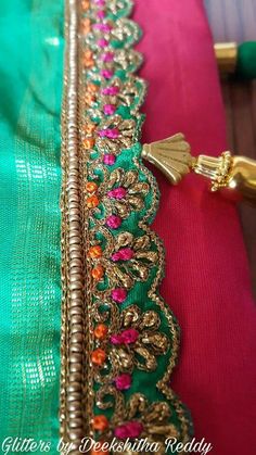 Saree Tassels Designs Latest With Beads, Saree Tassels Designs Latest, Latest Blouse Designs Pattern