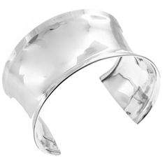 925 Sterling Silver (4cm) Wide Concave Sterling Cuff Bracelet, 1 5/8"   925 Sterling Silver (4cm) Wide Concave Sterling Cuff Bracelet, 1 5/8" Detail Silver Type: 925 Sterling Silver Bracelet Size: 18cm(7") inside Bracelet Width: 40mm(1 5/8") Bracelet Weight: 41grams Item Code: 19084-68981 Shipping Domestic US shipping is entirely FREE. International buyers, please refer to the shipping tab, typically it is $12.95. Additional items are $2/ea shipping. To assure correct calculation of combined shi Jewerly Bracelets, Handcrafted Bracelets, Sterling Silver Cuff Bracelet, Sterling Silver Bangles, Silver Bangle, Sterling Silver Cuff, Silver Cuff Bracelet, Sterling Silver Bracelet, Silver Bangles