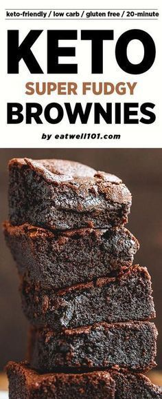 the cover of keto super fudgey brownies