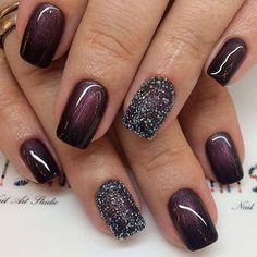 Nagellack Trends, Fall Nail Art Designs, Super Nails, Winter Nail Designs, Fall Nail Art, Gel Nail Designs, Fall Nail, Vintage Winter