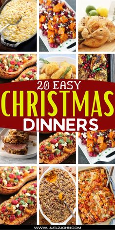 20 easy christmas dinners that are perfect for the whole family to enjoy and share