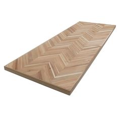 a wooden board that is laying on top of each other with an arrow pattern in the middle