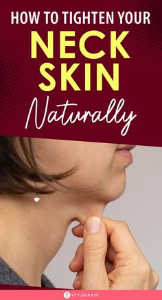 Sagging Skin Face, Reduce Neck Wrinkles, Loose Neck Skin, Tighten Neck Skin, Saggy Neck, Natural Botox, Neck Tightening, Sagging Neck, Tighten Loose Skin