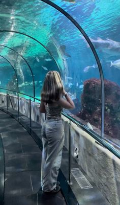 #aquarium #aesthetic #poseideas Atlanta Aquarium Photography, Aquarist Aesthetic, Aquarium Photoshoot, Huge Aquarium, Aquarium Aesthetic, Aquarium Photos, Aquarium Pictures, Dream Wishlist, Live Fish