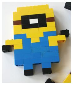 an image of a lego character made out of legos