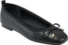 Marc Fisher LTD Ubet Ballet Flat (Women) | Nordstrom Womens Ballet Flats, Marc Fisher, Ballet Flat, Fashion Flats, Ballet Flats, Ballet, Nordstrom, Square