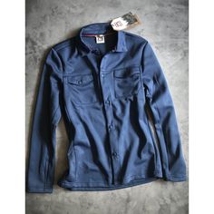 Nwt Avalanche Outdoor Snap Navy Blue Shirt Jacket Fleece Mens Casual Blue Sport Coat With Pockets, Blue Tops For Fall Outdoor Activities, Long Sleeve Fleece Jacket With Pockets, Casual Blue Sport Coat For Outdoor Activities, Navy Long Sleeve Fleece Jacket For Fall, Blue Long Sleeve Sport Coat For Outdoor Activities, Blue Casual Sport Coat For Fall, Casual Blue Sport Coat For Fall, Casual Midweight Outerwear With Pockets