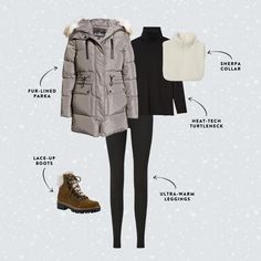 Snow Boots Women Outfits, Snow Trip Outfit, Snow Outfits For Women, Snow Outfits, Outfits For Petite, Winter Style Guide, Winter Outfits Snow, Trip Outfit