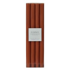 FRAGRANCE PROFILE: Harvest pumpkin interwoven with delectable notes of vanilla, nutmeg and crushed cinnamon. DETAILS: 10" 4-PackBurn Time: Approx. hours | Box Dimensions: 3.5" x 0.9" x 10.0" | Weight: 1.0 lbs 14" 4-PackBurn Time: Approx. hours | Box Dimensions: 4.0" x 1.05" x 14.0" | Weight: 1.8 lbs Specialty Candles, Wooden Wick Candles, Harvest Pumpkin, Candle Types, Candles For Sale, Wooden Wick, Linen Spray, Flameless Candles, Halloween Sale