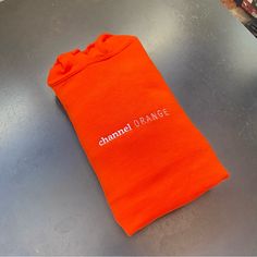 Channel Orange Embroidered Hoodie Sweatshirt - Comfort Soft Orange Hoodie, Brand-New! - 100% Heavy Blend Cotton Poly Sweatshirt - All Items Are Custom Embroidered - Size: Small, Medium, Large, Xl. Fits True To Size, Order Up A Size If You Want A Comfy Oversized Fit! All Sizes Available, Image Listing Is A Large Hoodie. **Second Photo Is The Accurate Coloring!** Please Allow A Week For Your Order To Be Shipped, Orders Are Embroidered By Me After It’s Placed! Orange Letter Print Crew Neck Hoodie, Orange Cotton Hoodie With Letter Print, Orange Cotton Hooded Sweatshirt, Orange Letter Print Sweatshirt For Winter, Orange Hooded Sweatshirt With Letter Print, Casual Orange Hoodie With Letter Print, Orange Hooded Hoodie With Letter Print, Frank Ocean Hoodie, Frank Ocean Album