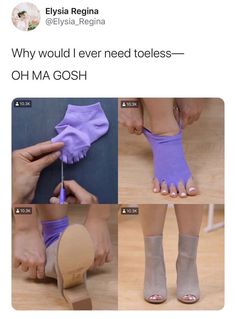 Emergency Essentials, Les Couples, Everyday Hacks, Real Quick, Toe Socks, Neat Ideas, Clever Hacks, Fashion Hacks, Life Hack