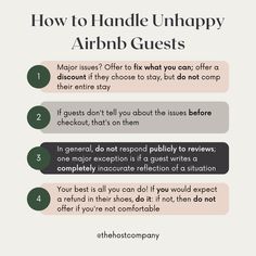 Airbnb Amenities List, Small Airbnb Ideas Backyard, Air Bnb Must Haves, Airbnb Business Plan, Vrbo Host Tips, Air Bnb Host Tips, Small Airbnb Ideas, Airbnb Management