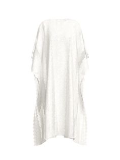 Introducing our Coumba Dress in Bijour Blanc, a stunning addition to your resort wardrobe. Crafted from 100% cotton eyelet with floral appliqué, this flowy caftan-style dress boasts a versatile midi length and can be effortlessly styled as a beach cover-up or paired with a slip dress for a chic daytime look. Flowy caftan Midi length Not lined Can be worn as a beach cover-up with a swimsuit or with a slip dress underneath. 100% cotton SIZINGSizes XS/S to 3XLCAREMachine wash cold with similar colo Elegant Beach Kaftan With Chikankari Embroidery, Elegant White Kaftan For Daywear, White Chikankari Embroidery Kaftan For Vacation, White Chikankari Embroidery Kaftan For Beach, Resort Wardrobe, Floral Applique, Beach Covers, Style Dress, Midi Length