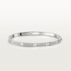 Cartier Love Bracelet Diamond, Pave Bracelet, Bracelet Love, Cartier Jewelry, Love Bracelet, Locking Mechanism, Expensive Jewelry, Cartier Love, Jewelry Lookbook