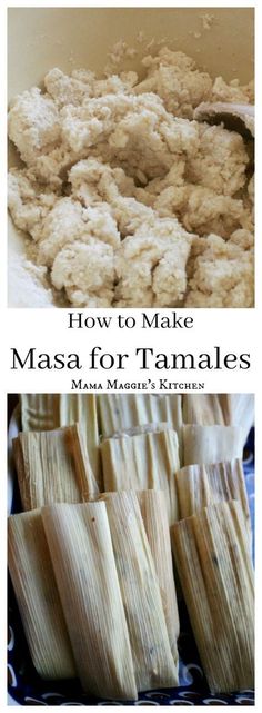 how to make masa for tamales