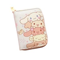 Cinnamoroll Bifold Purse Wallet Kawaii Brand New Sanrio Kawaii 12 Card Slots Cute White Rectangular Wallet, Cute White Wallet With Card Slots, Cute White Wallet For Gift, Cute White Wallet Perfect For Gifts, Cute White Wallets For Gifts, Cute White Wallets As Gifts, Cute Design Pencil Case For Daily Use, Playful Wallets With Card Slots, Playful Wallets With Card Slots For Daily Use