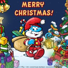 an image of a cartoon character with presents