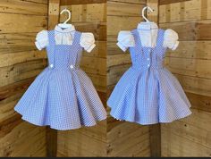 Minnie Mouse Dress Baby, Dorothy Dress, Latest Blouse Neck Designs, Dorothy Costume, Dorothy Wizard Of Oz, Broadway Costumes, Women Dresses Casual Summer, Baby Costume, Cowgirl Costume