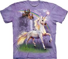 Unicorn Gifts & Collectibles: FairyGlen.com Unicorn Castle, Majestic Unicorn, Rainbow Fairies, Fantasy Horses, Unicorn Kids, Purple Unicorn, Mythical Beast, Unicorn Pattern, Unicorn Shirt