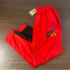 Brand New. Never Worn.I Carefully Package And Ship Immediately. Let Me Know If You Have Any Questions. Men Sz L Touch The Follow Bottom To Get Updated Every Day About New Deals. Don’t Be Afraid To Offer! Red Sporty Pants For Leisure, Red Sporty Leisure Pants, Red Sporty Sweatpants For Leisure, Casual Red Pants For Leisure, Red Sportswear Bottoms For Leisure, Red Cotton Sportswear Sweatpants, Leisure Red Bottoms With Pockets, Nike Red Casual Sweatpants, Casual Red Nike Sweatpants