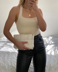 Aesthetic spring outfits, aesthetic summer outfits, summer fashion 2021, spring fashion 2021, pose ideas instagram, instagram aesthetic feed, date night outfits, aritzia melina pant outfit, melina pant aritzia dupe Aritzia Leather Pants Outfit, Aritzia Melina Pant Outfit, Melina Pant Outfit, Melina Pant Aritzia, Aritzia Fashion, Outfits Aritzia, Aritzia Aesthetic, Neutral Aesthetic Outfits, Aritzia Melina Pant