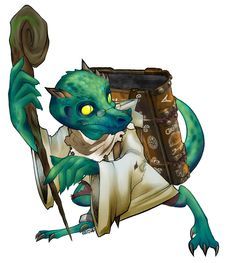 a green dragon with a hat and cane is holding a book in his hand while sitting on a chair