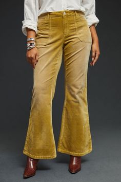 Rent The Icon Flare Corduroy Pants from Nuuly. Pick 6 items for $98/month. Free shipping + returns. Mid-rise Bottoms With Patch Pockets For Fall, Fall Mid-rise Bottoms With Patch Pockets, Chic Fall Pants With Patch Pockets, Fall Corduroy Jeans For Workwear, Fall Mid-rise Corduroy Bottoms, Mid-rise Corduroy Bottoms For Fall, Fall Corduroy Pants With Patch Pockets, Chic Corduroy Bottoms With Pockets, Corduroy Bottoms For Fall Workwear