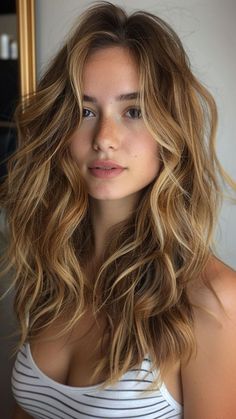 Sunkissed Brunette, Caramel Blonde Hair, Fall Blonde Hair Color, Honey Blond, Rambut Brunette, Fall Blonde Hair, Blonde Hair Transformations, Rich Brunette, Brunette Balayage