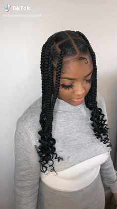 Pin on Coi Leray Braids Leray Braids, Coi Leray Braids, Coi Leray, Short Box Braids Hairstyles, Twisted Hair, Short Box Braids