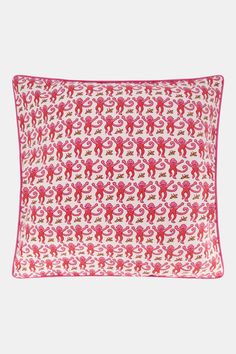 Roller Rabbit Pink Monkey Decorative Pillow Roller Rabbit Pillows, Preppy Bed, Earth Room, Unrealistic Wishlist, Monkey Pillow, Bedroom Remodeling, Fun Throw Pillows, Rabbit Pillow, Pink Monkeys