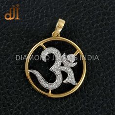 Solid 14k Yellow  & White gold OM Pendant Pave Diamond Jewelry PEMJOS-1117  14k Gold Om Pendant. Yoga Teacher Gift. Pave Diamond Jewelry. Unisex Pendant. Gold Latus Pendant. Gift For Her. Gold Aum Charm. Religious pendant. Minimalist Pendant. Yellow & White Gold Jewelry. Pendant Size 20X20 MM.    Here Are Some Amazing Ways To Take Care Of Your Precious Diamond Jewelry. Always. * Apply lotion, cosmetics, hairspray, and perfume before dressing in jewelry. * When undressing, wipe each piece with a clean soft cloth to remove oils and perspiration. * Store in a fabric-lined box, separately or individually-wrapped in tissue to prevent scratches. Never: * Never wear jewelry when doing physical work such as housekeeping, gardening, or exercise. * Never expose jewelry or household cleaning products Spiritual Round Jewelry With Diamond Accents, Luxury 22k Gold Jewelry Stamped 14k, Spiritual Round Diamond Jewelry, Spiritual 14k Gold Jewelry With Diamond Accents, Spiritual Yellow Gold Jewelry With Single Cut Diamonds, Spiritual 14k Gold Jewelry For Anniversary, 22k Gold Jewelry With Diamond Cut, White Diamond Spiritual Jewelry, Spiritual White Diamond Jewelry