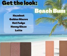 Honey Glaze, Hot Fudge, Beach Bum, Get The Look, Makeup Looks, Sun, Makeup