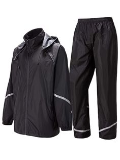 Experience the ultimate protection during your outdoor adventures with our Waterproof Men's Hooded Rain Suit. Crafted from high-quality polyester, this sweatshirt and hoodie set is designed to keep you dry and comfortable in any weather condition. Whether you're hiking, camping, or simply going out, this rain suit is the perfect choice for every season. Benefits: Stay dry and protected from the elements with waterproof fabric Long sleeves and a hooded collar provide extra coverage for added comfort Convenient pockets allow you to keep your essentials close at hand Versatile design is suitable for a variety of outdoor activities Easy-care instructions make maintenance a breeze Don't let rainy weather ruin your outdoor fun. Invest in our Waterproof Men's Hooded Rain Suit and enjoy peace of m Rain Suit, Gym Essentials, Super Saver, Hoodie Set, Rainy Weather, Workout Sets, Mens Hooded, Outdoor Fun, Waterproof Fabric