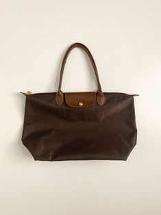 Dark Chocolate Brown, Chocolate Brown, Dark Chocolate, Large Size, Tote Bags, Tote Bag