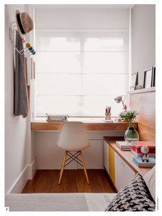 an instagram page with a chair and desk