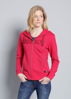 BKI Applique Zip Hoodie #brooklynindustries #spring #hoodie #sweater #womensfashion http://www.brooklynindustries.com/product/bki-applique-zip-hoodie-2015 Zip Hoodie