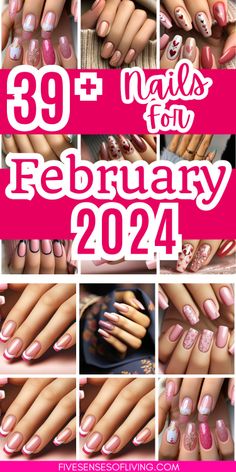 Get ready to glam up your nails for February with a burst of creativity. From charming Valentine's Day-inspired ideas in pink and red to stylish designs and colors perfect for 2024, your February nails will be on point. Whether you prefer acrylic nails for a more dramatic look or shorter nails for everyday elegance, we've got a variety of options to help you express your unique style. Embrace the spirit of love and fashion with our February nail suggestions Nails For February, February Nail Colors, Valentines Nail Art Designs, Cute Pink Nails, Month Of Love, Valentine Nail Art, February Nails, Romantic Nails, Nail Designs Valentines