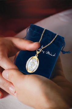 She’ll adore the elegant gift pouch—but when she sees the special message on the back of the pendant, it’ll take this gift to the next level. ❤️✨ Gift Pouch, Elegant Gift, Next Level