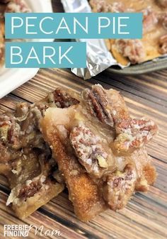 pecan pie bark is an easy dessert recipe that's ready in under 30 minutes