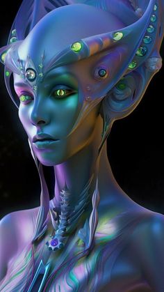 #НЛО #пришельцы #красивыепришельцы #пришельцыиНЛО Alien Fantasy Art, Ethereal Alien, Cosmic Alien, Pretty Alien, Alien Women, Alien Beauty