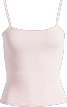 Light Pink Tops, Cotton Camisole, Cute Lazy Day Outfits, Lazy Day Outfits, Mood Board Fashion, Pink Tank Top, Strap Tops, Fashion Killa