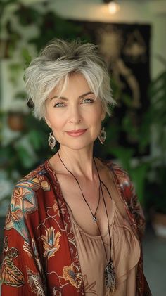 Embrace graceful glamour with hairstyles crafted to enhance fine hair over 50, radiating elegance and sophistication. Short Stacked Hairstyles, Glamour Hairstyles, Stacked Hairstyles, Fine Hair Volume, Silver Haired Beauties, Hairstyles For Fine Hair, Hair Over 50, Grey Hair Inspiration