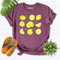 Lemon Shirt, Summer Lemon Shirt, Fruit Tshirt, Lemon gifts, Lemon shirt women, Lemon print shirt, Lemon Cottagecore shirt, Lemon shirt girl Hello! Thank you for supporting small businesses. My main priority here is the satisfaction of my customers. Fruit Lemon shirts are Bella+Canvas brand. If Bella+Canvas is out of stock, I will send it from a brand of the same size and quality. If you want to see this design on the SWEATSHIRT you can buy it from the link below.https://etsy.me/3LS0Viz Fruit Lem Funny Print Shirt With Relaxed Fit As Gift, Relaxed Fit Shirt With Funny Print For Gift, Relaxed Fit Shirt With Funny Print As Gift, Casual Screen Print Top As Gift, Casual Screen Print Top For Gift, Casual Tops With Funny Print For Gifts, Printed Relaxed Fit Tops As Gifts, Casual Printed T-shirt As Gift, Relaxed Fit Printed Tops As Gifts